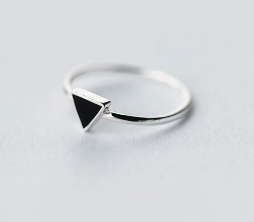 Stylish Triangle Ring